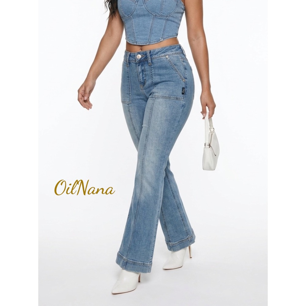 Silver Jeans Co. Britt Bootcut Jeans W27 L31 Low Rise Curvy Front Patch Pocket